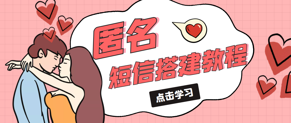 冷门月入过万的匿名短信项目搭建教程【网站源码+网站搭建视频教程】-网亿资源平台