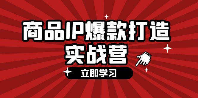 商品-IP爆款打造实战营【第四期】手把手教你打造商品IP，爆款不断-网亿资源平台