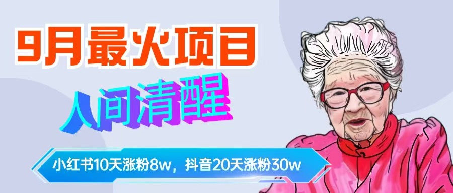 人间清醒柒奶奶治愈系笔记，10天小红书涨粉8W+,单篇笔记报价1400+-网亿资源平台