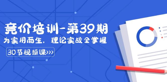 某收费竞价培训-第39期：为实用而生，理论实战全掌握（30节课）-网亿资源平台