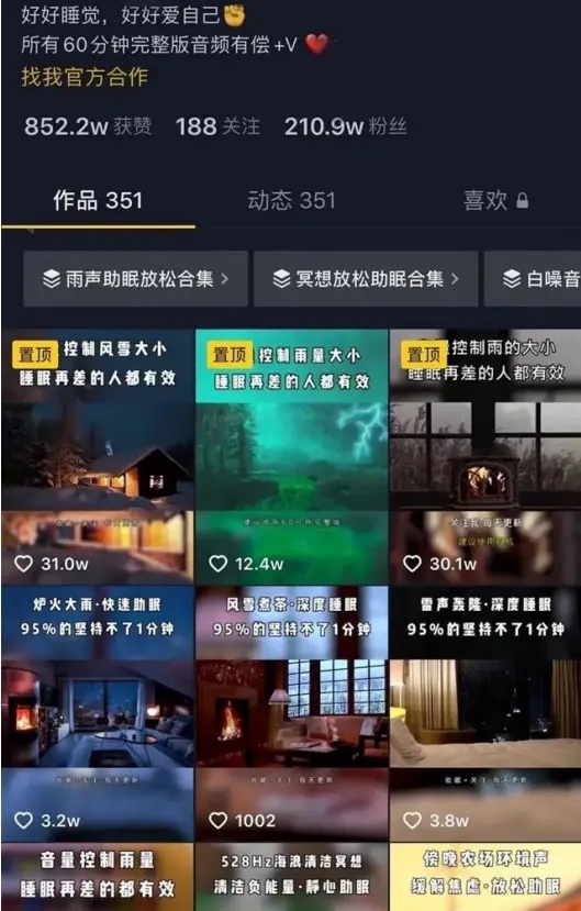 新手操作抖音助眠项目，每天搬砖两小时，轻松300＋ （挂机模式）-网亿资源平台