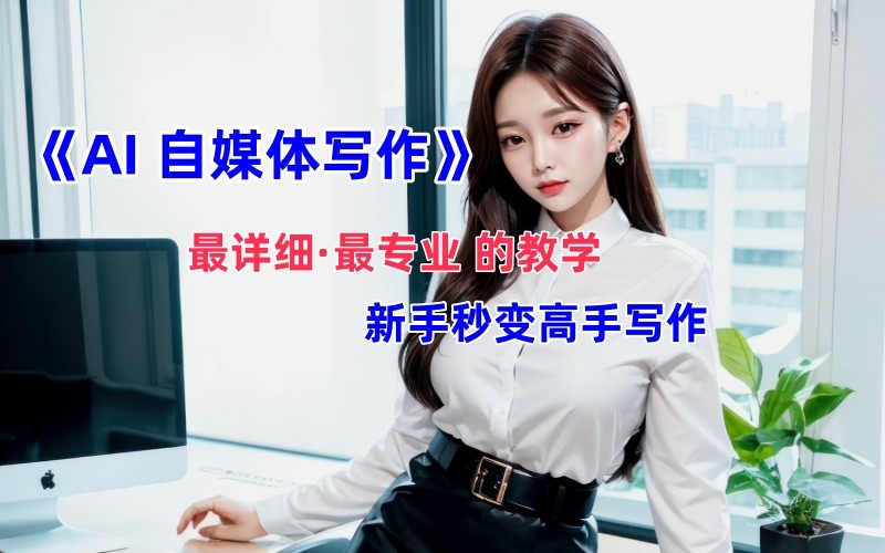 全网最全最细最专业的“AI自媒体写作”教学，新手小白秒变写作高手！-网亿资源平台