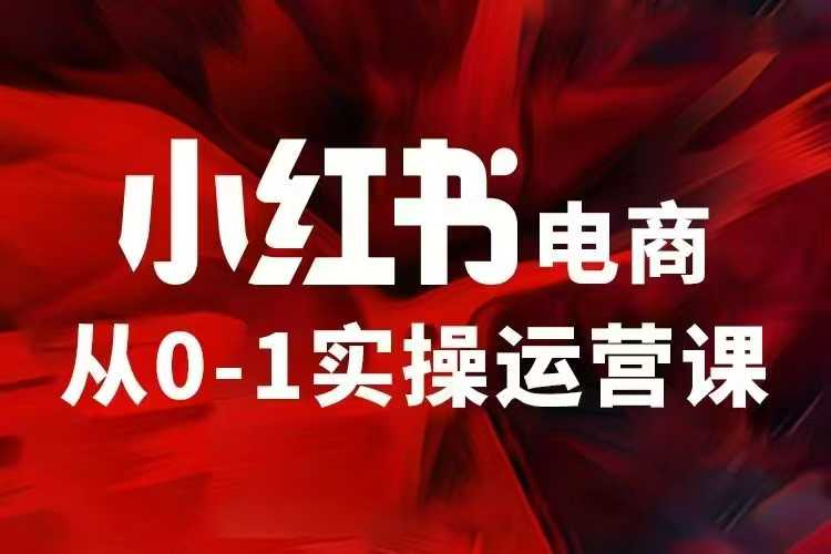 小红书电商运营，97节小红书vip内部课，带你实现小红书赚钱-网亿资源平台
