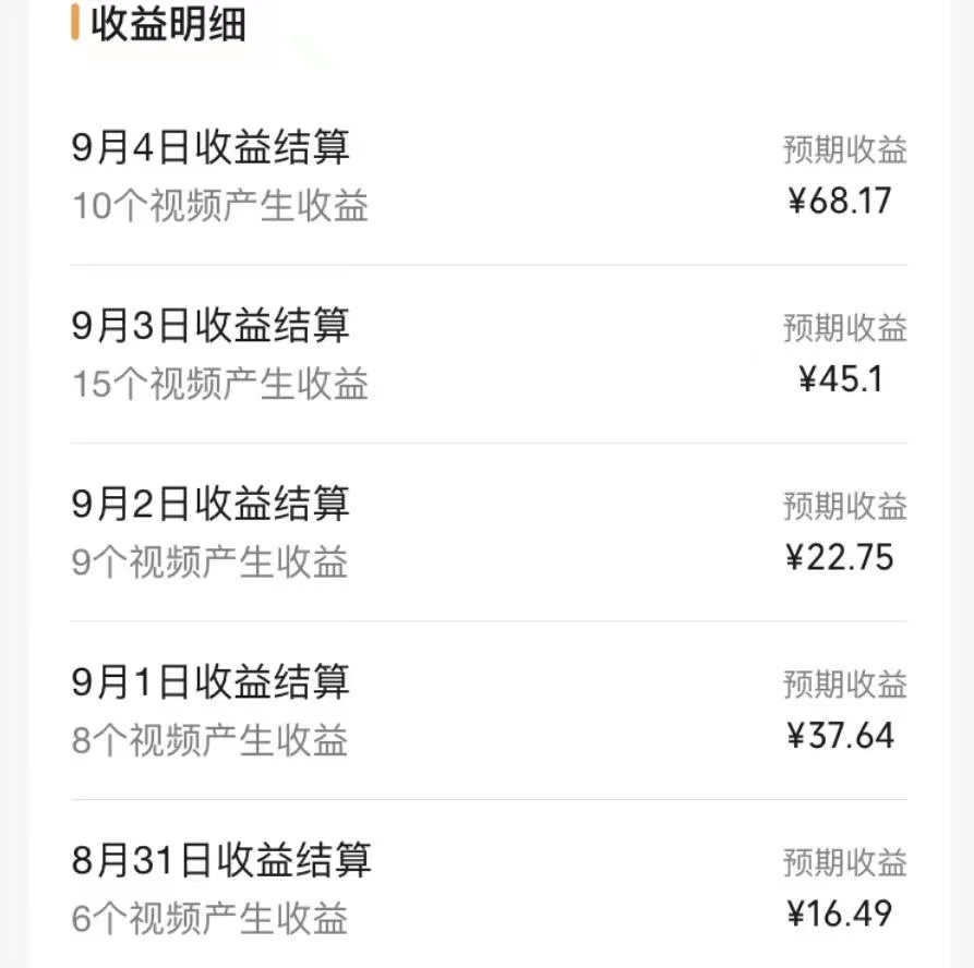 视频号流量变现，每天几分钟，收入100+，真正的小而美项目-网亿资源平台