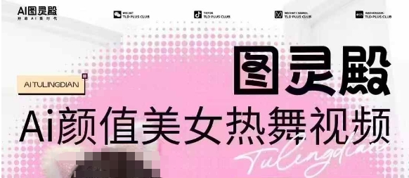 全网首发，原价988图灵殿AI颜值美女热舞视频，云端生图，轻松过原创-网亿资源平台
